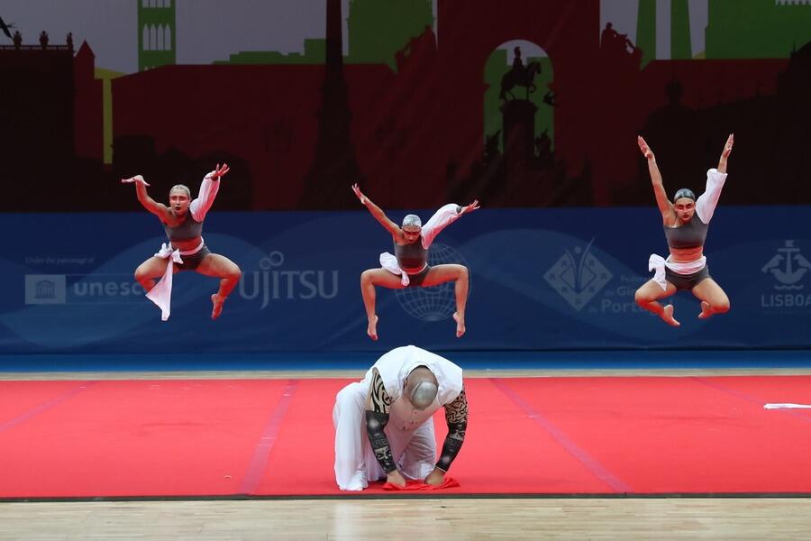 Azərbaycan gimnastları Portuqaliyada keçirilən yarışda uğurla çıxış ediblər