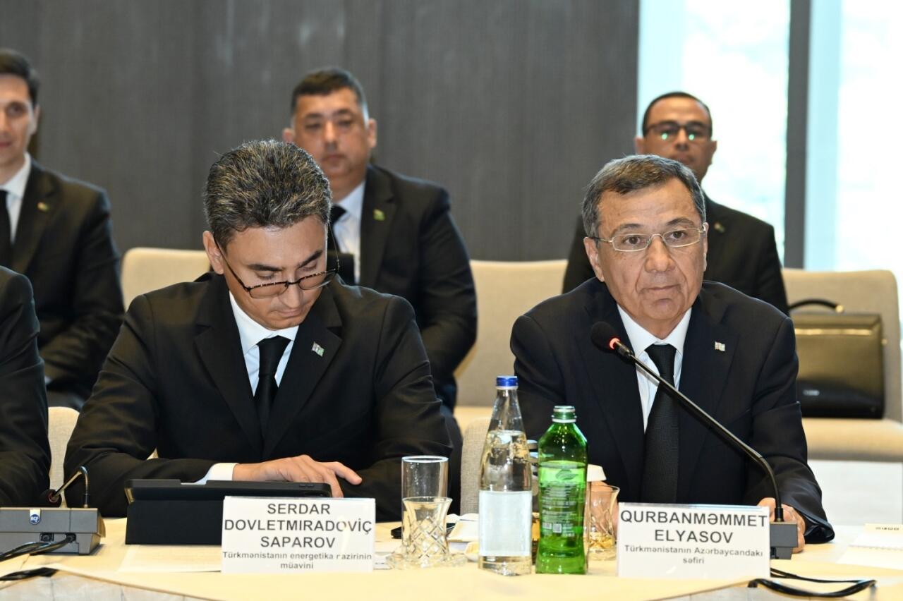 Türkmənistanla Birgə Hökumətlərarası Komissiyanın iclası keçirilib