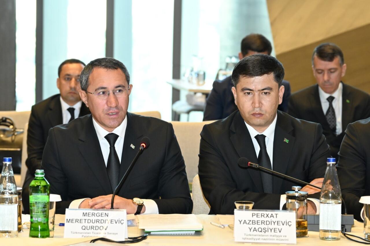 Türkmənistanla Birgə Hökumətlərarası Komissiyanın iclası keçirilib