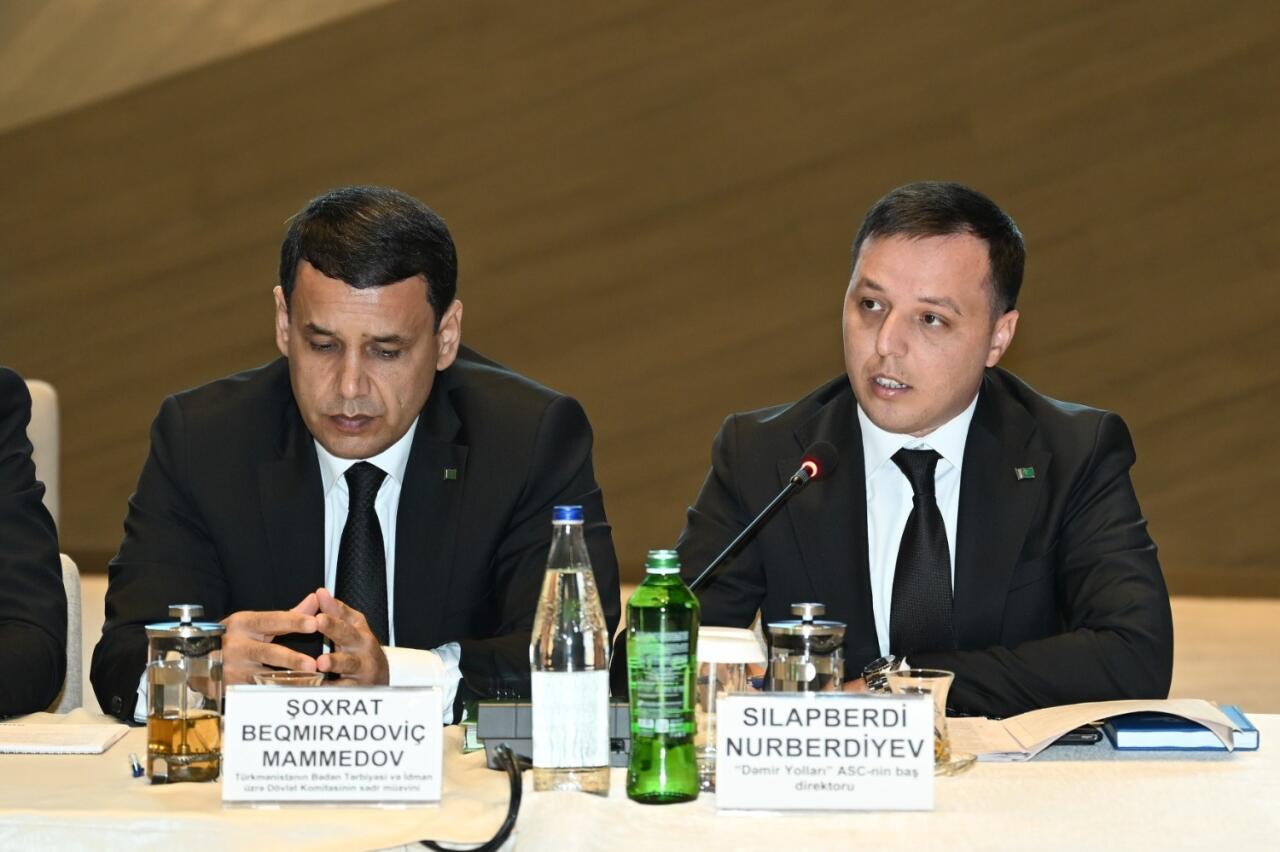 Türkmənistanla Birgə Hökumətlərarası Komissiyanın iclası keçirilib