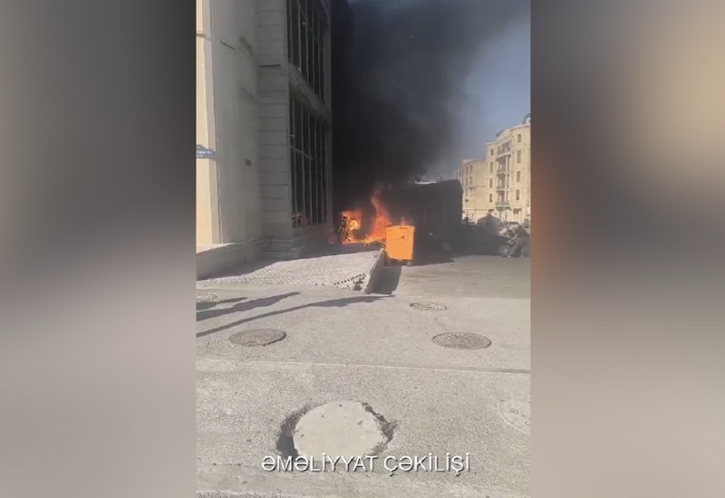 Непотушенный окурок стал причиной пожара в Баку