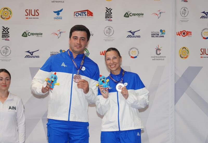 Бронзовая медаль азербайджанских стрелков на чемпионате Европы