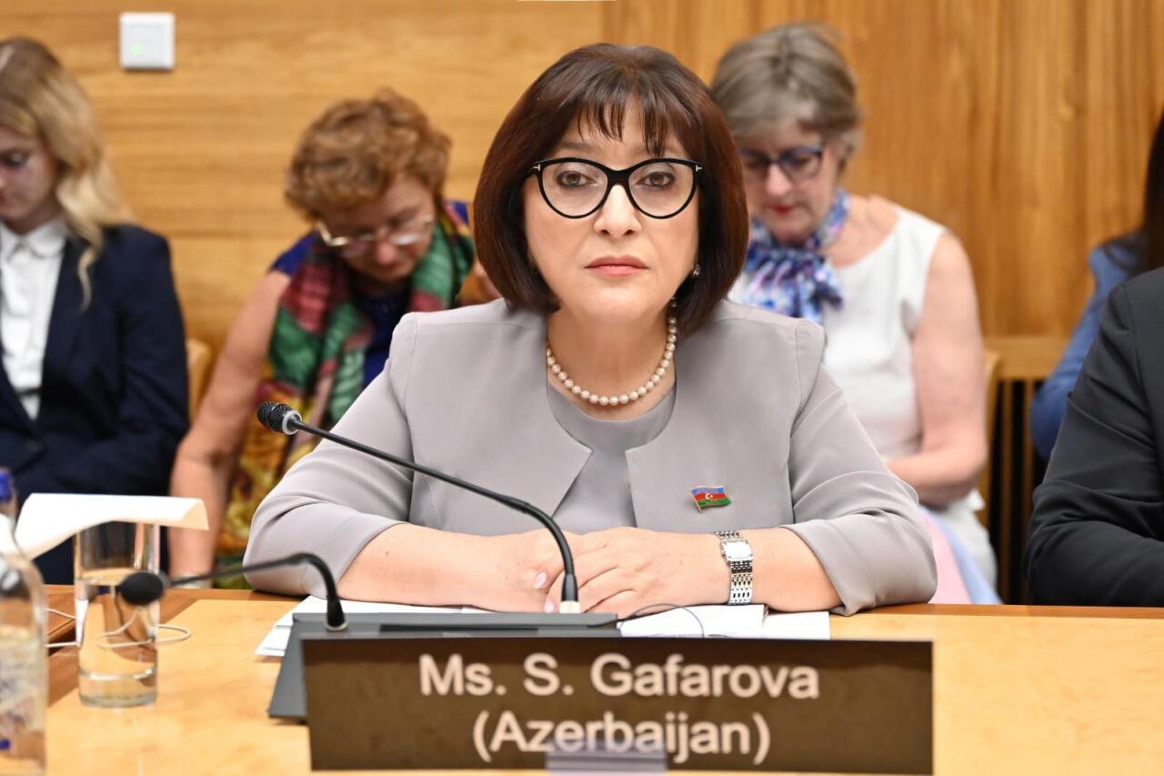 Сахиба Гафарова приняла участие в заключительном заседании комитета 6-й Всемирной конференции спикеров