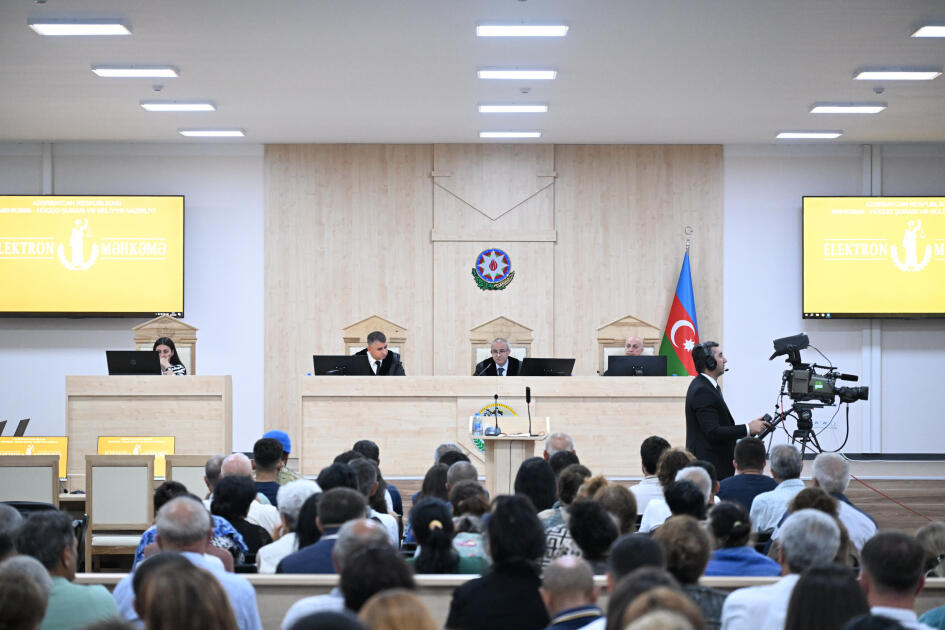 Ruben Vardanyanın məhkəməsində zərərçəkmiş şəxslər və zərərçəkmişlərin hüquqi varisləri ifadə veriblər
