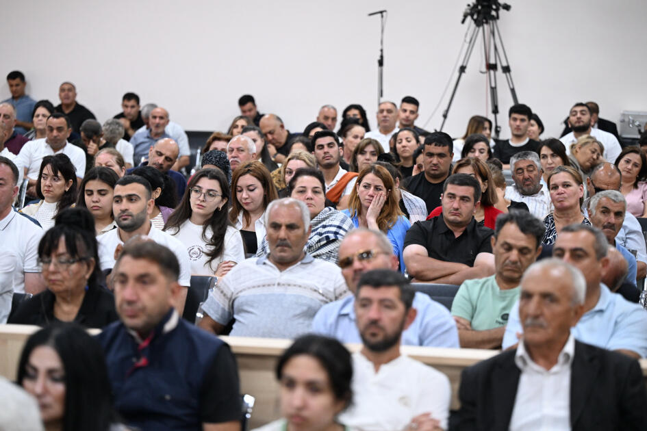 Ruben Vardanyanın məhkəməsində zərərçəkmiş şəxslər və zərərçəkmişlərin hüquqi varisləri ifadə veriblər