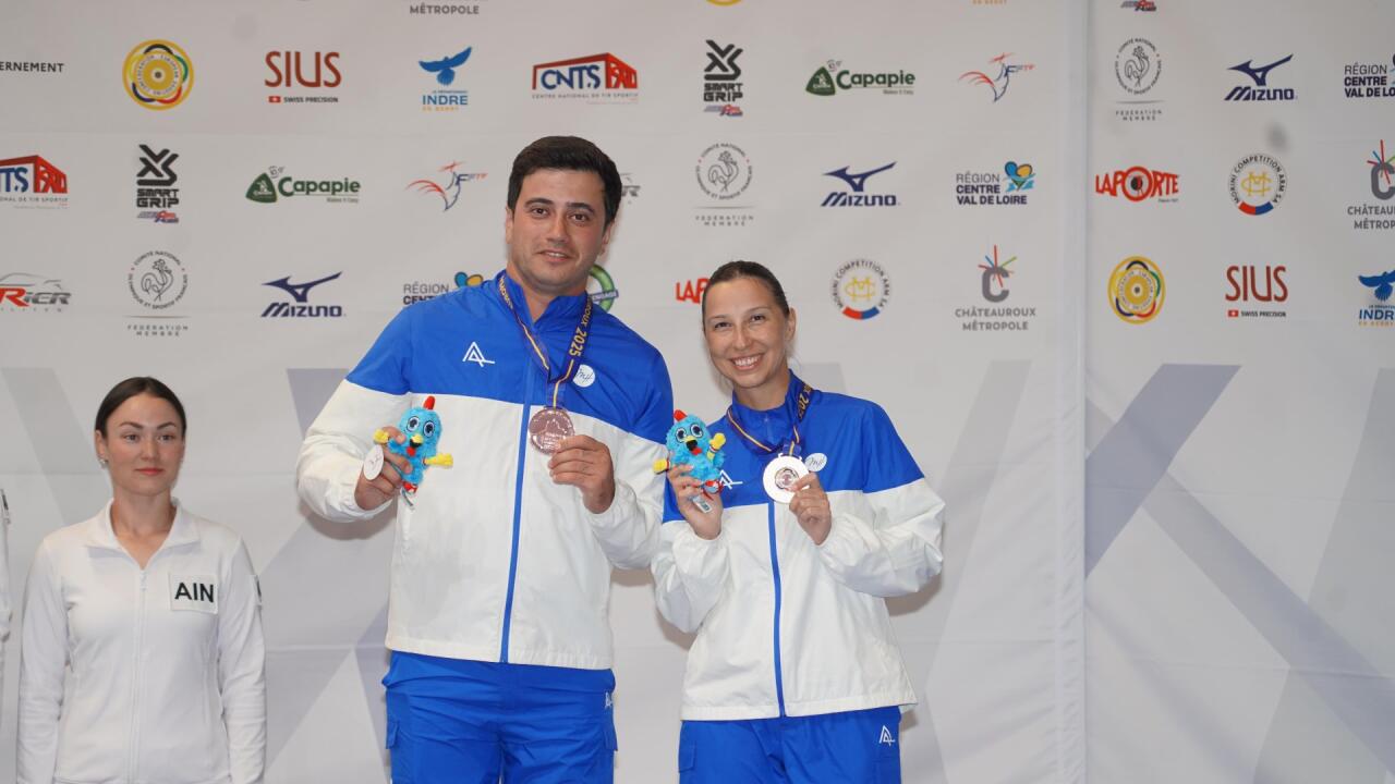 Бронзовая медаль азербайджанских стрелков на чемпионате Европы