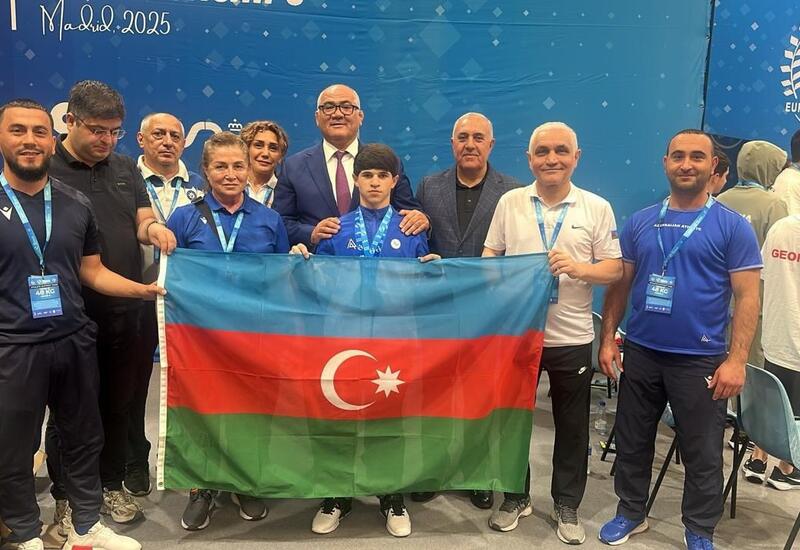Сборная Азербайджана заняла третье место на первенстве Европы