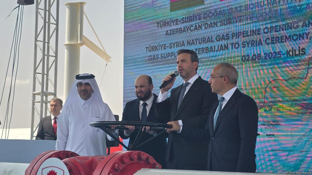 Начался экспорт азербайджанского газа в Сирию