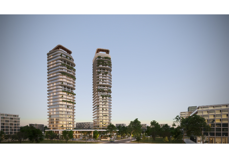 Zəfər Parkı və Port Baku yaxınlığında yeni lüks “Avenue 8” layihəsinə start verildi