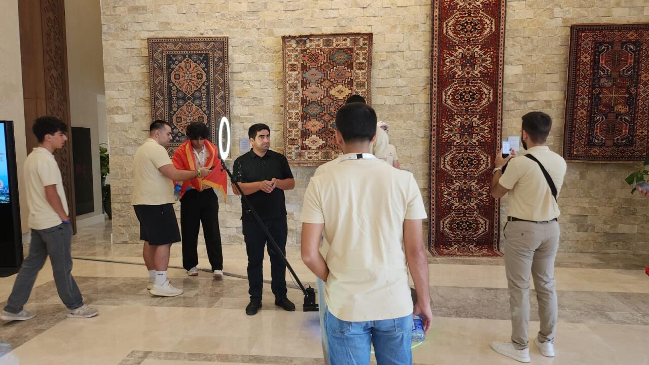 В Ханкенди проходит церемония открытия VI Летнего лагеря диаспорской молодежи