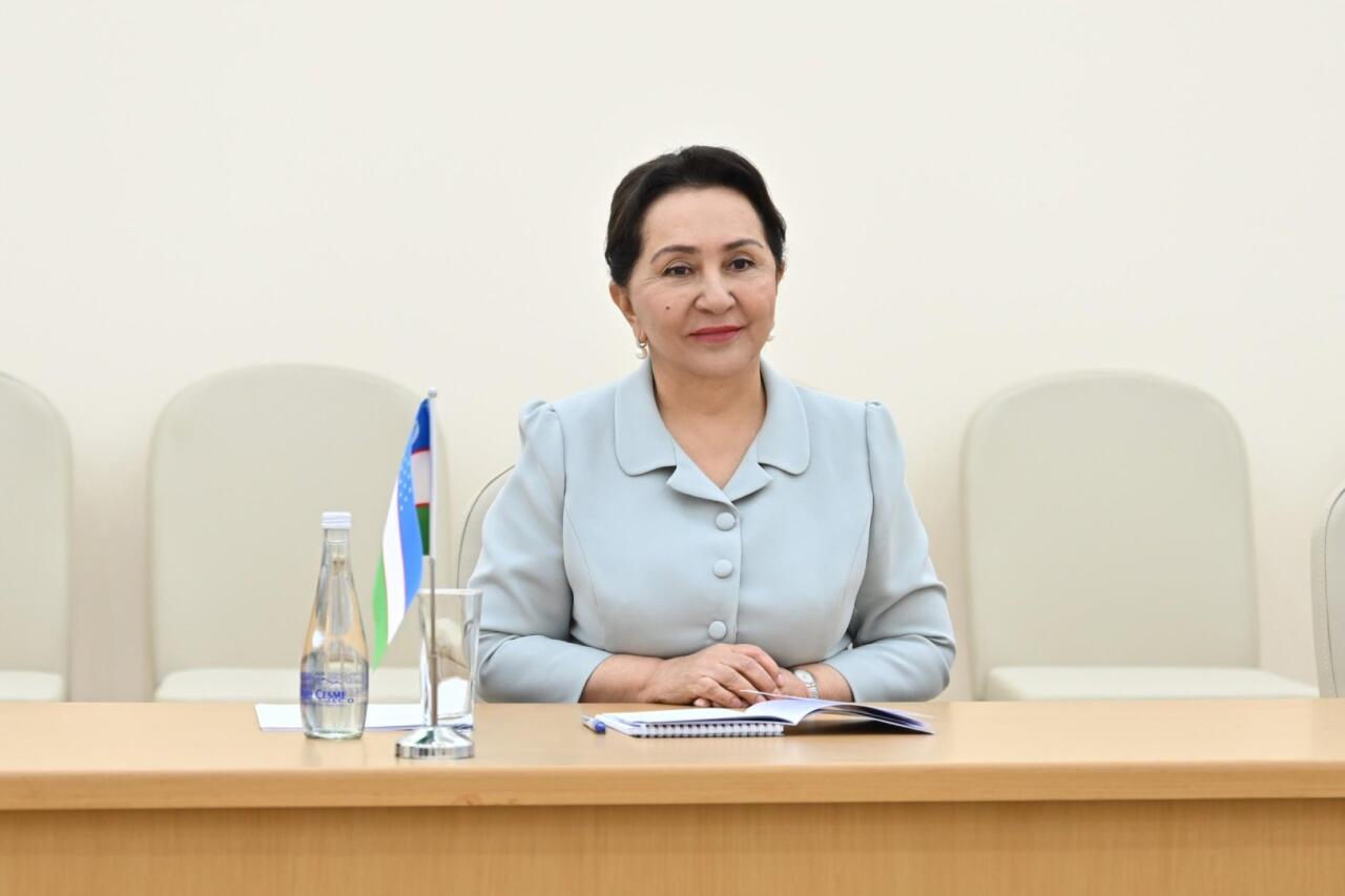 Sahibə Qafarova Türkmənistanda Özbəkistan Ali Məclisi Senatının sədri ilə görüşüb