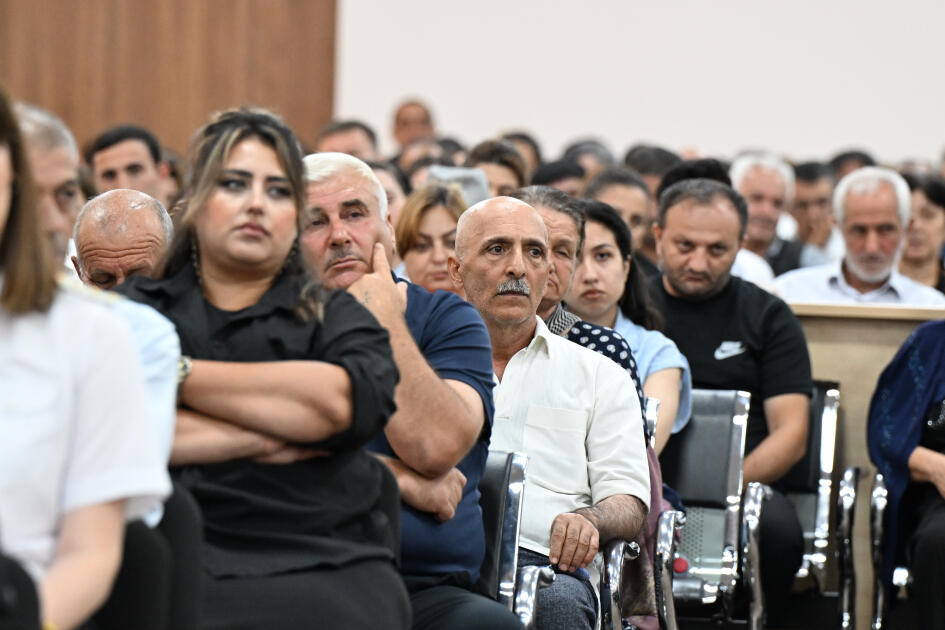 Ruben Vardanyanın məhkəməsində zərərçəkmiş şəxslərin və zərərçəkmişlərin hüquqi varislərinin ifadələri dinlənilib