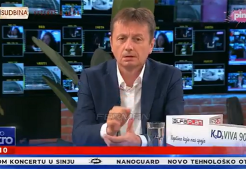 Serbiyalı nazir Darko Qlişiç canlı efirdə insult keçirdi