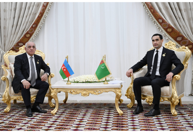 Али Асадов встретился с Президентом Туркменистана