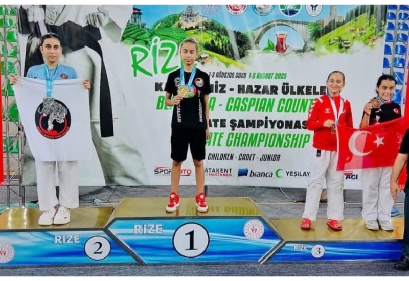 Азербайджанская каратистка стала чемпионкой в Турции