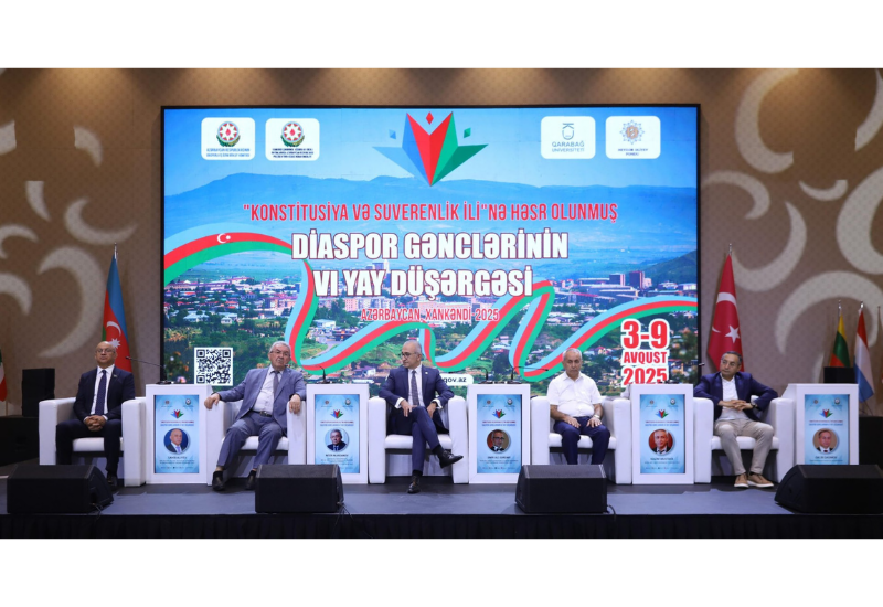 Diaspor Gənclərinin VI Yay Düşərgəsində “Qərbi Azərbaycan İrsi” kitabının təqdimatı keçirilib