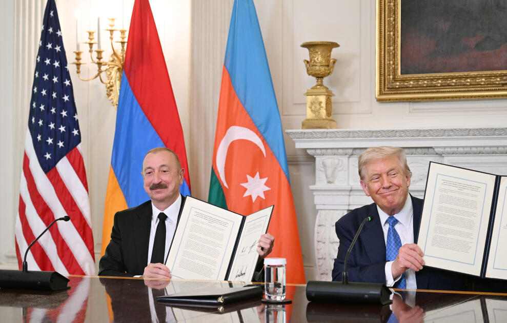 Подписана Совместная декларация по итогам встречи Президента Азербайджана и премьер-министра Армении в Вашингтоне