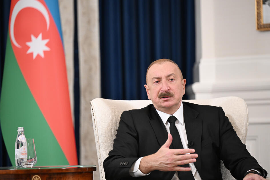 Президент Ильхам Алиев дал интервью азербайджанским СМИ в Вашингтоне