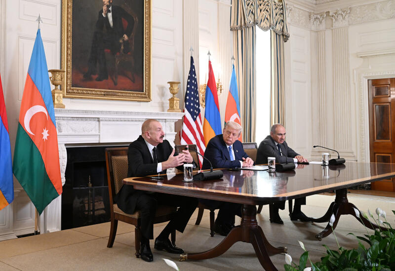 Prezident İlham Əliyev: Prezident Tramp və onun komandası olmasaydı, Ermənistan və Azərbaycan tükənməyən danışıqlar prosesində qalardı