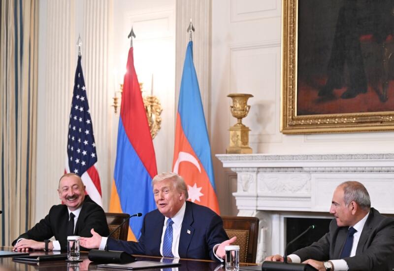 Президент США Дональд Трамп выступил с заявлением для прессы в Белом доме