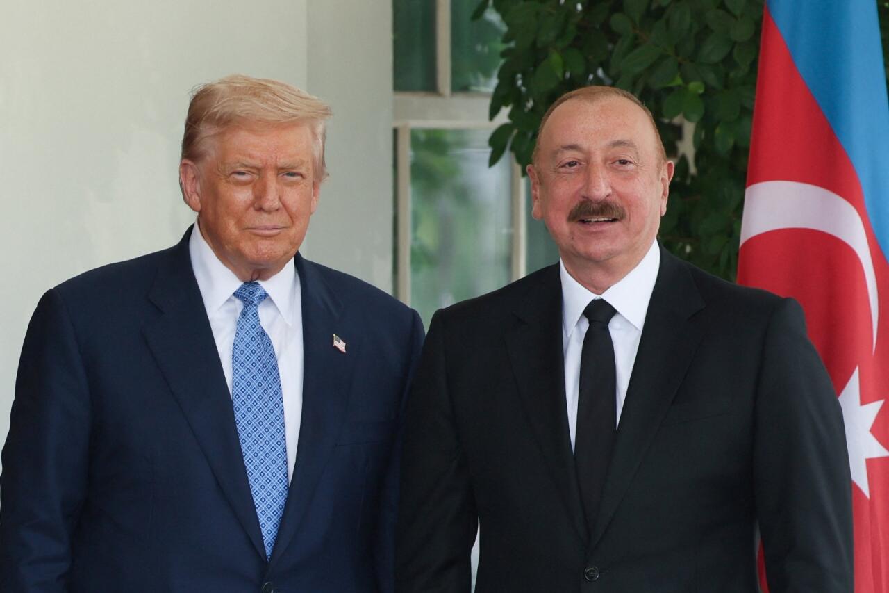 Prezident İlham Əliyev Ağ Evə gəlib