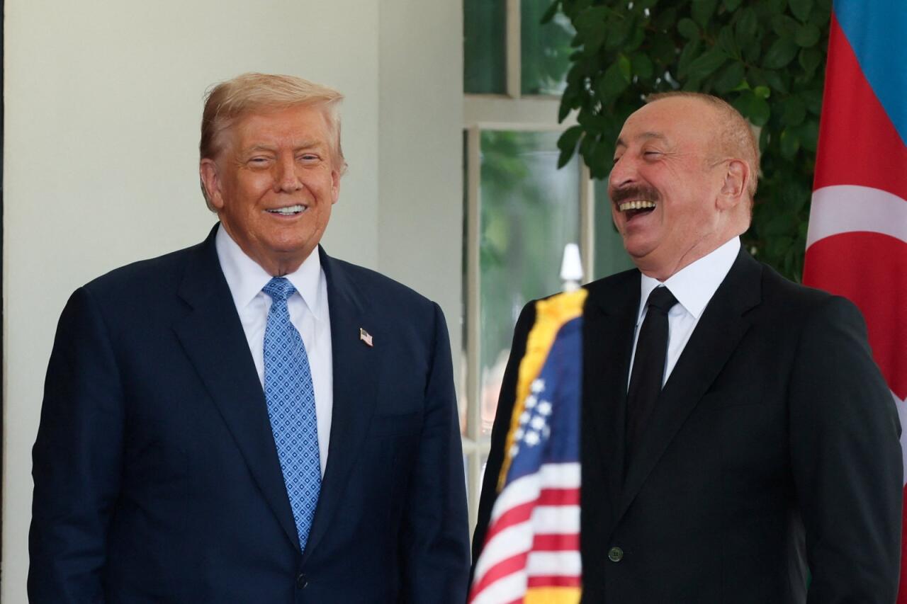 Prezident İlham Əliyev Ağ Evə gəlib