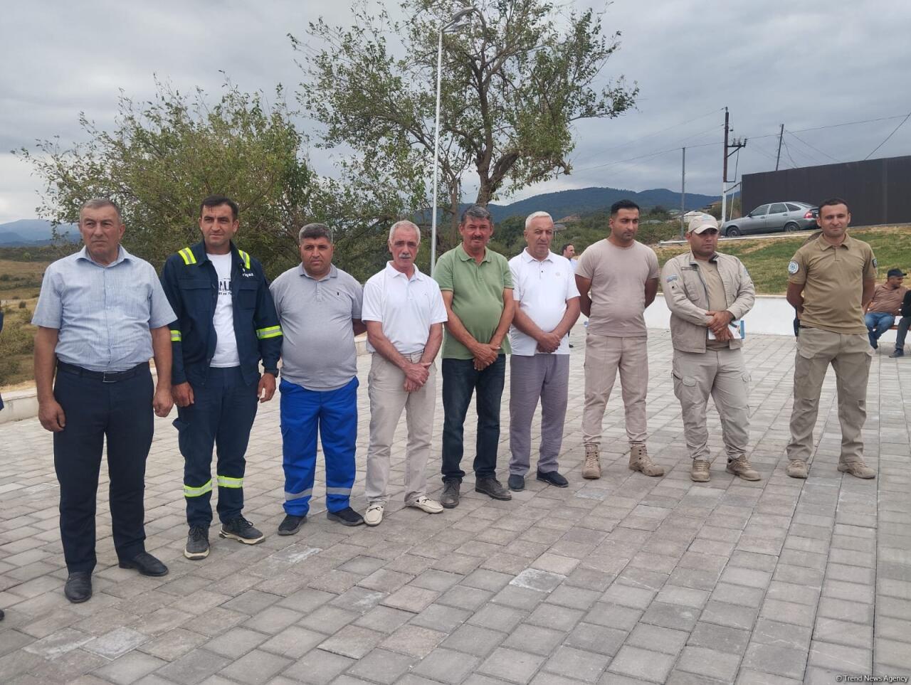 Xocalının Xanyurdu kəndinə 62 nəfər qayıtdı, açarlar təqdim edilib