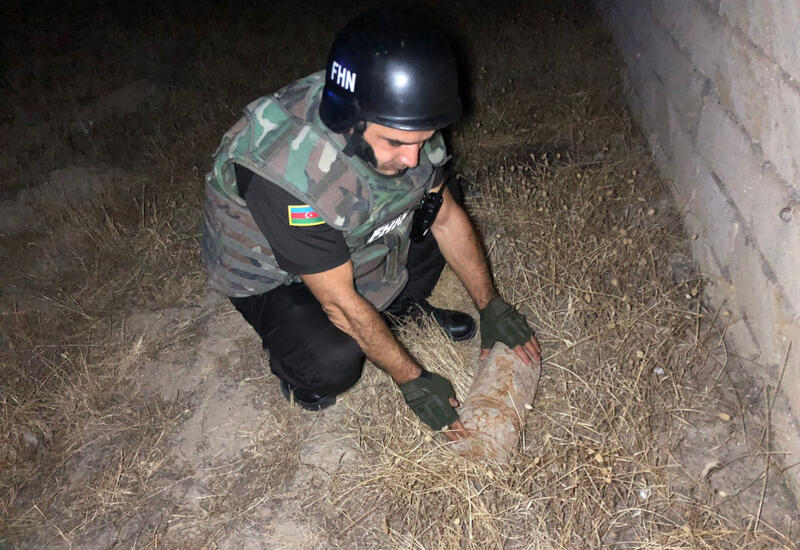 В Сумгайыте обнаружен боеприпас