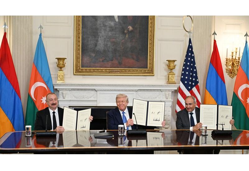 Дональд Трамп назвал Президента Ильхама Алиева и премьер-министра Никола Пашиняна своими хорошими друзьями