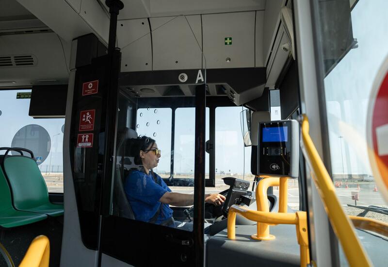 Avtobus idarə edəcək qadın sürücülər hazırlanır