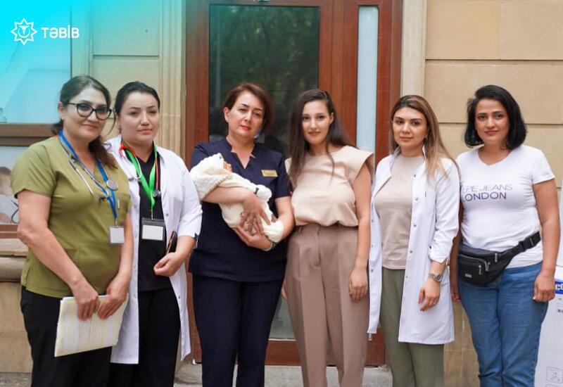 “20 Yanvar” stansiyasında doğulan körpə və anası evə buraxılıb