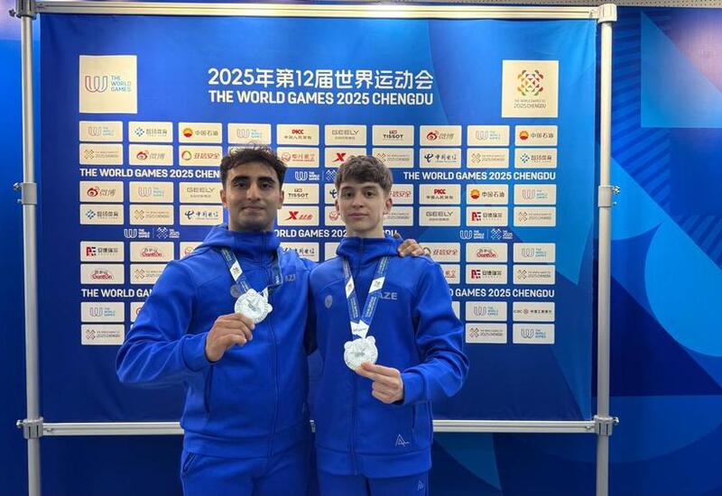 Azərbaycan gimnastları Dünya Oyunlarında 3 gümüş medal qazanıb