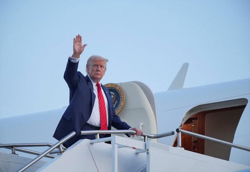 Трамп вылетел на Аляску