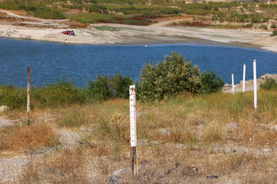 Засуха истощает водохранилища Текирдага в Турции
