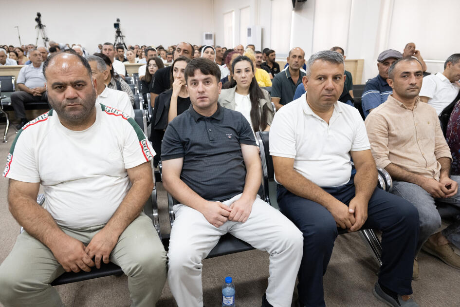 Ruben Vardanyanın məhkəməsi zərərçəkmiş şəxslərin və zərərçəkmişlərin hüquqi varislərinin ifadələri ilə davam etdirilib