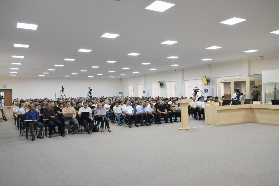 Ruben Vardanyanın məhkəməsi zərərçəkmiş şəxslərin və zərərçəkmişlərin hüquqi varislərinin ifadələri ilə davam etdirilib