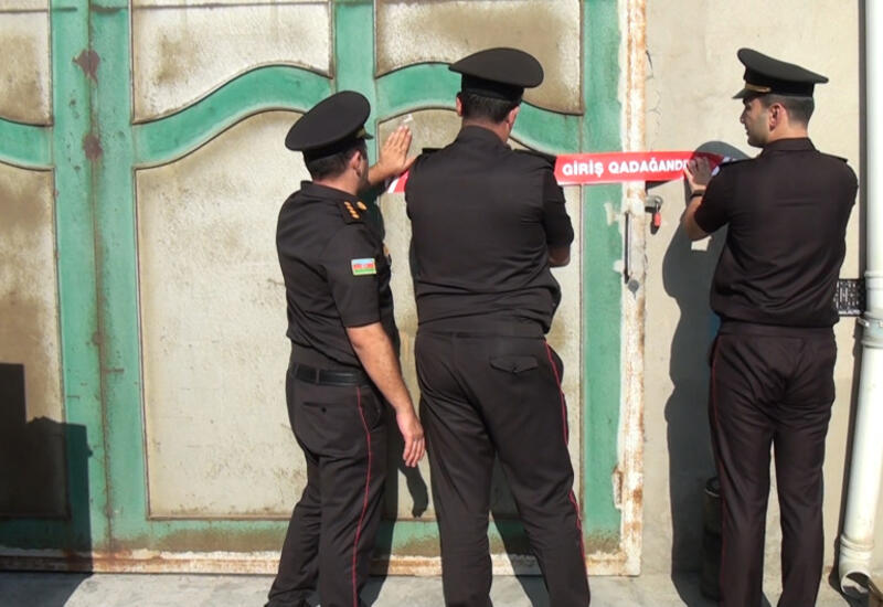 Daha bir yanğın təhlükəli obyektin fəaliyyəti dayandırılıb