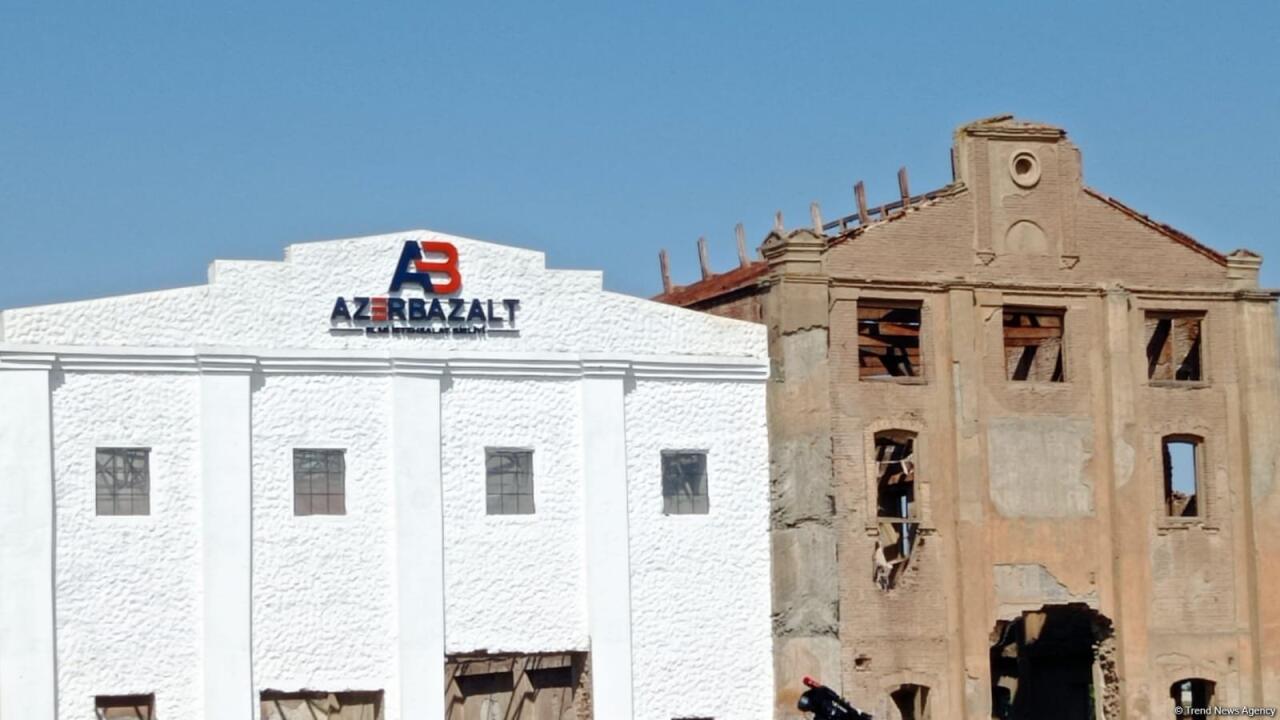 Сколько человек трудоустроят на заводе «Азербазальт» в Гяндже?