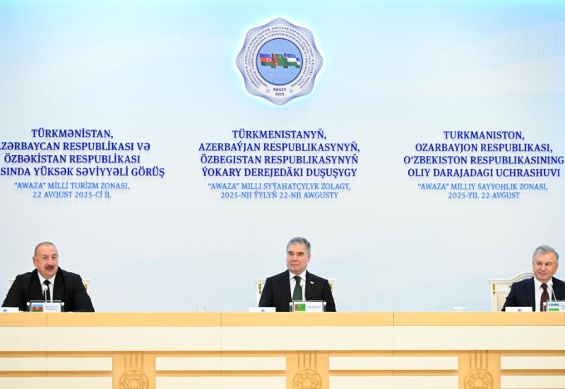 Prezident İlham Əliyev: Bu gün Azərbaycan və Türkmənistan yeni üfüqlərə doğru birgə addımlayır