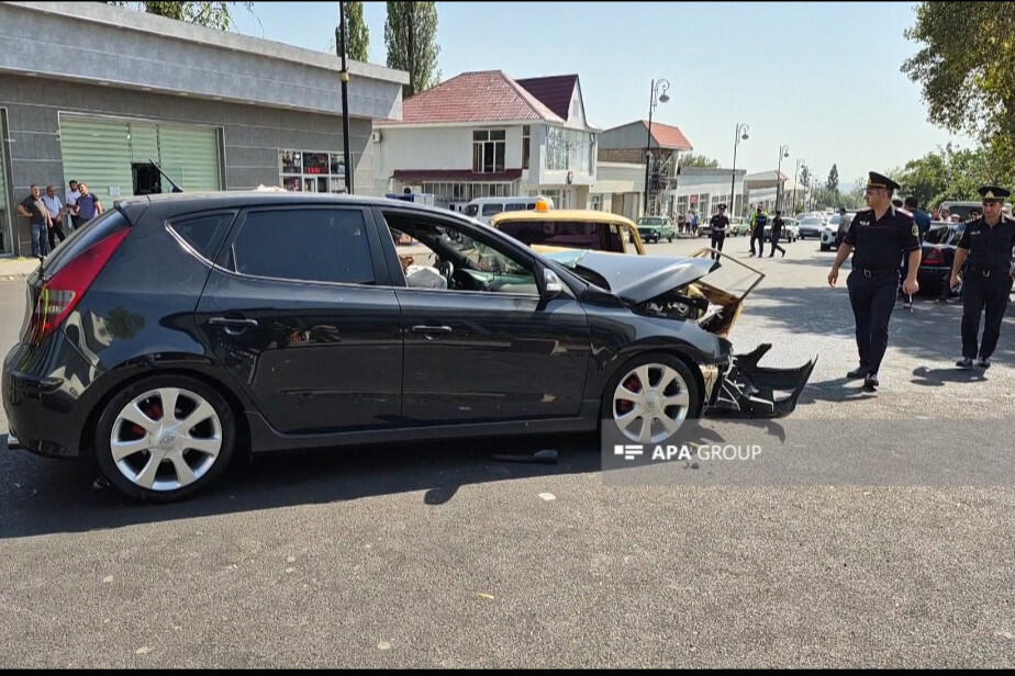 Тяжелое ДТП в Габале,