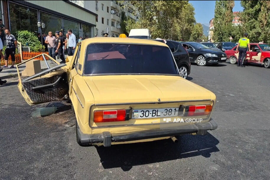 Тяжелое ДТП в Габале,