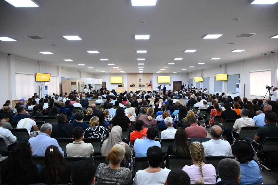 Ruben Vardanyanın məhkəməsində zərərçəkmiş şəxslərin və zərərçəkmişlərin hüquqi varislərinin ifadələri dinlənilib