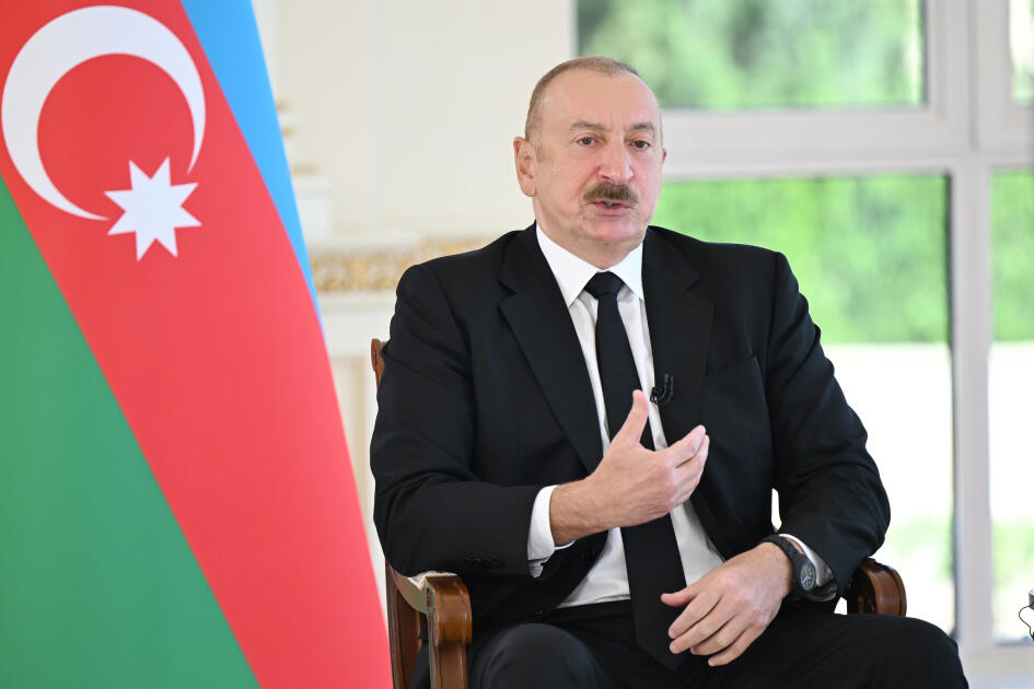 Президент Азербайджана Ильхам Алиев дал интервью телеканалу «Аль-Арабия»