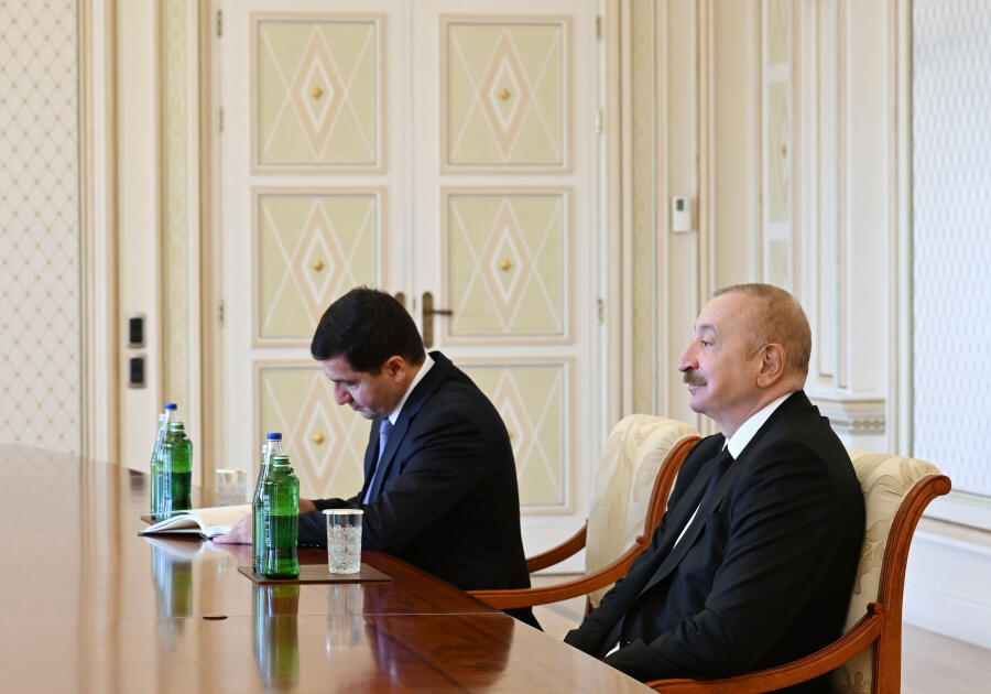 Президент Ильхам Алиев принял специального представителя Европейского Союза по Южному Кавказу