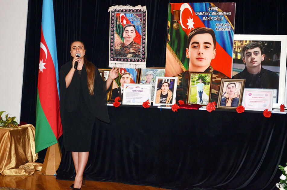 Şəhidlərin xatirəsinə həsr olunan anım mərasimi keçirilib