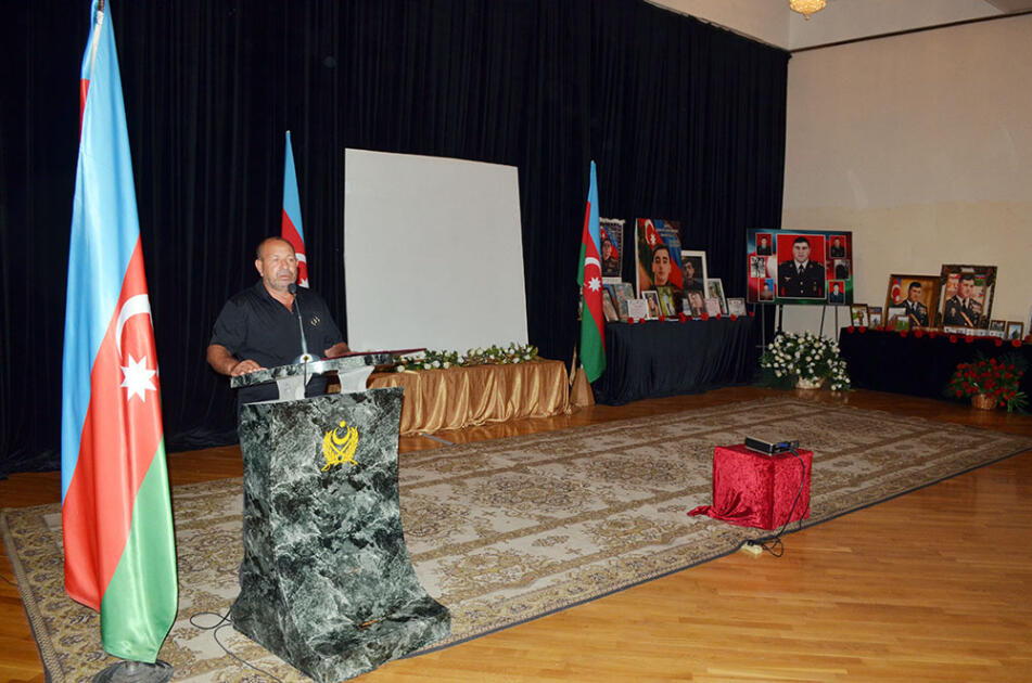 Şəhidlərin xatirəsinə həsr olunan anım mərasimi keçirilib