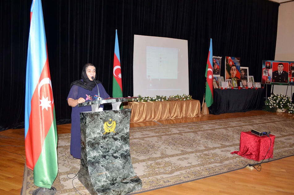 Şəhidlərin xatirəsinə həsr olunan anım mərasimi keçirilib