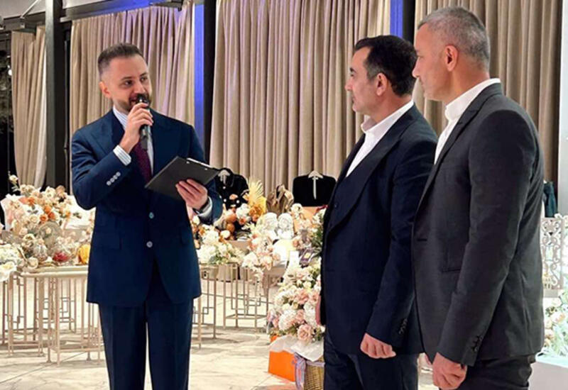 Qurban Qurbanovun oğlunun toyudur