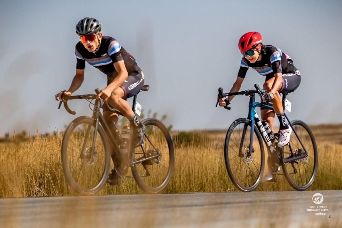 Азербайджанская велогонщица выиграла этап мировой серии Gran Fondo