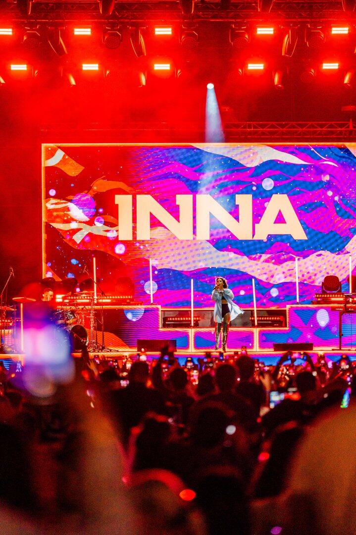 Румынская звезда INNA закрыла летний сезон в Баку